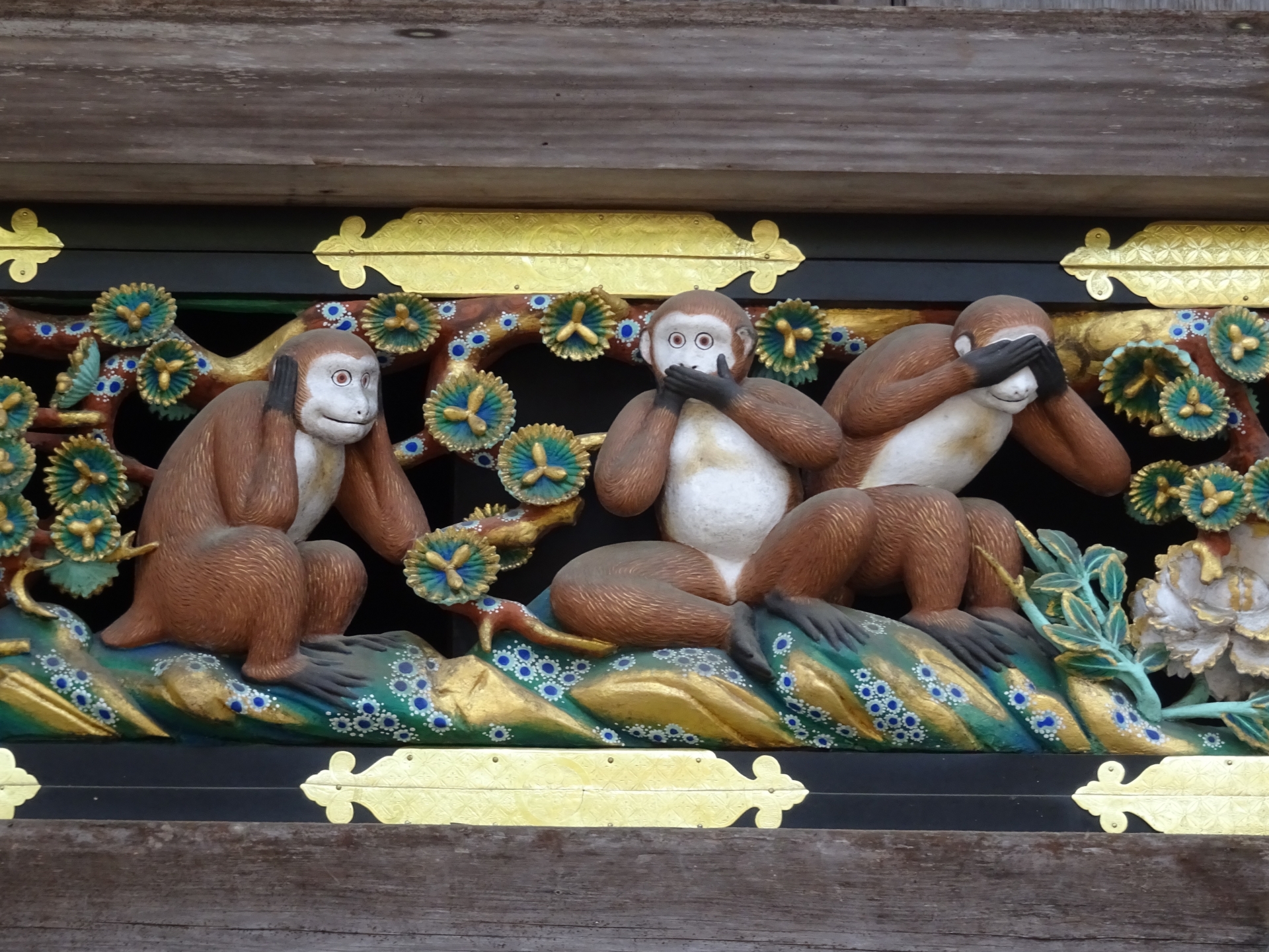 おサルに願いを㉘日光東照宮の三猿